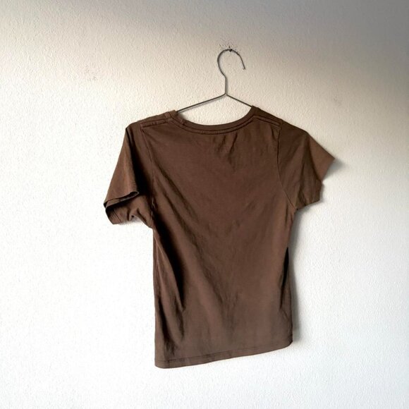 Strawberry Shortcake Cutie Pie Brown Graphic Tee Shirt Top Women's Small - Picture 3 of 4